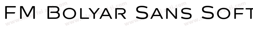 FM Bolyar Sans Soft字体转换